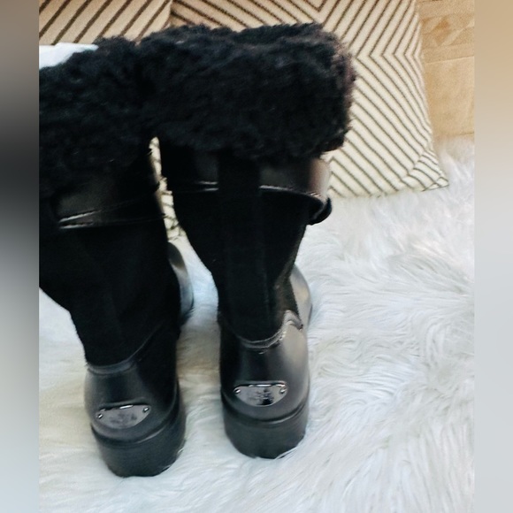 Coach Zena Black Snow & Rain Boot - Picture 8 of 12
